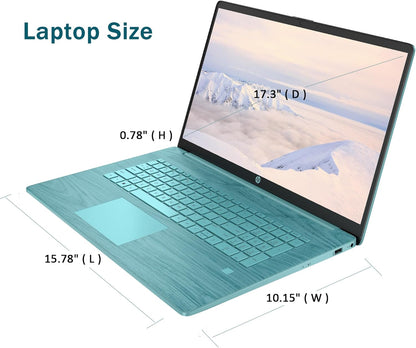 HP 17 Laptop - Intel Celeron, 16GB RAM, 1TB SSD - Renewed