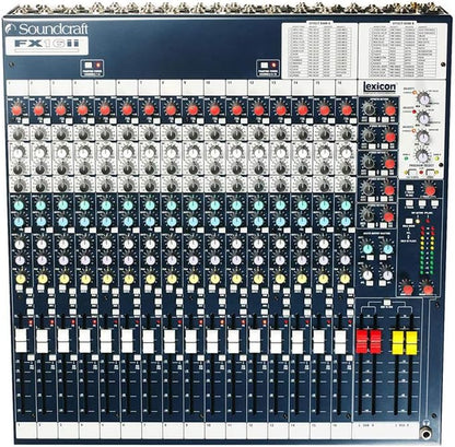Soundcraft FX16ii 16-Channel Lexicon Effects Mixer