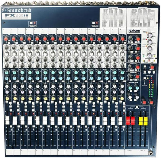 Soundcraft FX16ii 16-Channel Lexicon Effects Mixer
