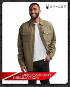 Spyder Men's Softshell Shirt Jacket Fleece Lined