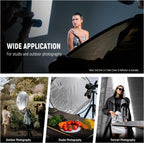 Neewer 10103311 2-in-1 Camera Rain Cover & Reflector - Large