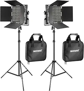 Neewer 90089829@@##1 LED Video Light Stand Kit