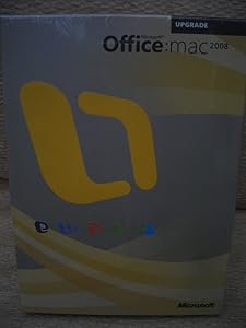 Microsoft 45055G Office 2008 Mac Upgrade (Old Version)
