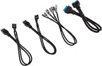 Corsair CC-8900244 Black Braided Front Panel Extension