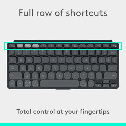Logitech 920-012867 Keys-to-GO 2 Portable Bluetooth Keyboard Graphite