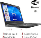 Dell XXPKH Latitude 5490 Laptop i5-8250U 256GB SSD - Black
