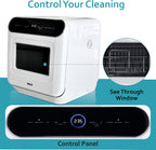 RCA RDW3216 Portable Countertop Dishwasher - Compact Design