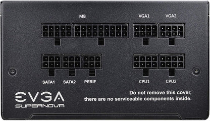 EVGA 220-GT-0750-Y1 750 GT 750W Power Supply - 80+ Gold, Fully Modular
