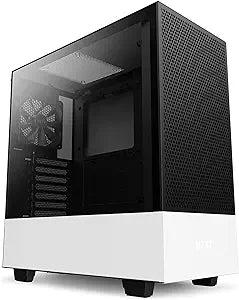 NZXT CA-H52FW-01 H510 Flow White Compact ATX Case — main product image