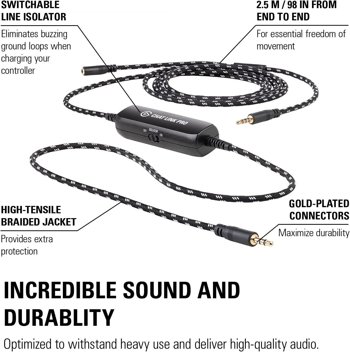 Elgato 10GBC9901 Chat Link Pro Audio Adapter
