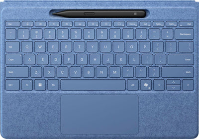 Microsoft 8YU-00024 Surface Pro Flex Keyboard with Slim Pen, Sapphire