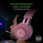 Razer RZ04-02050900-R3M1 Kraken Pro V2 Quartz Gaming Headset