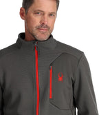 Spyder Bandit Hybrid Men's Full Zip Mid Layer Jacket