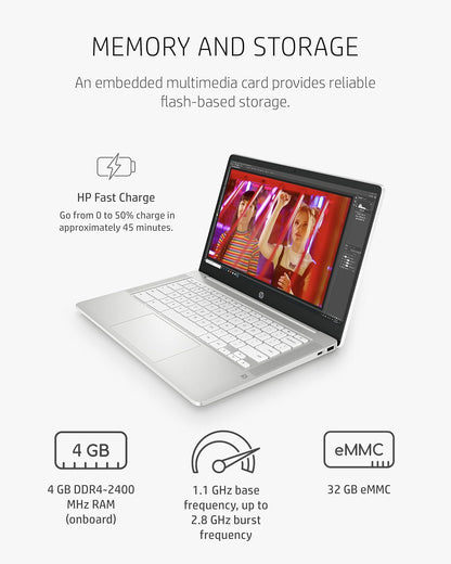 HP 14a-na0170nr Chromebook 14" FHD Laptop