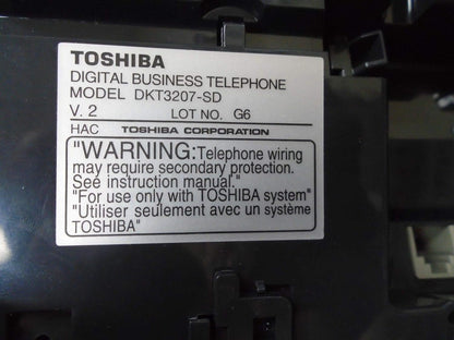 Toshiba DKT3207-SD Strata 7-Button LCD Speaker Phone