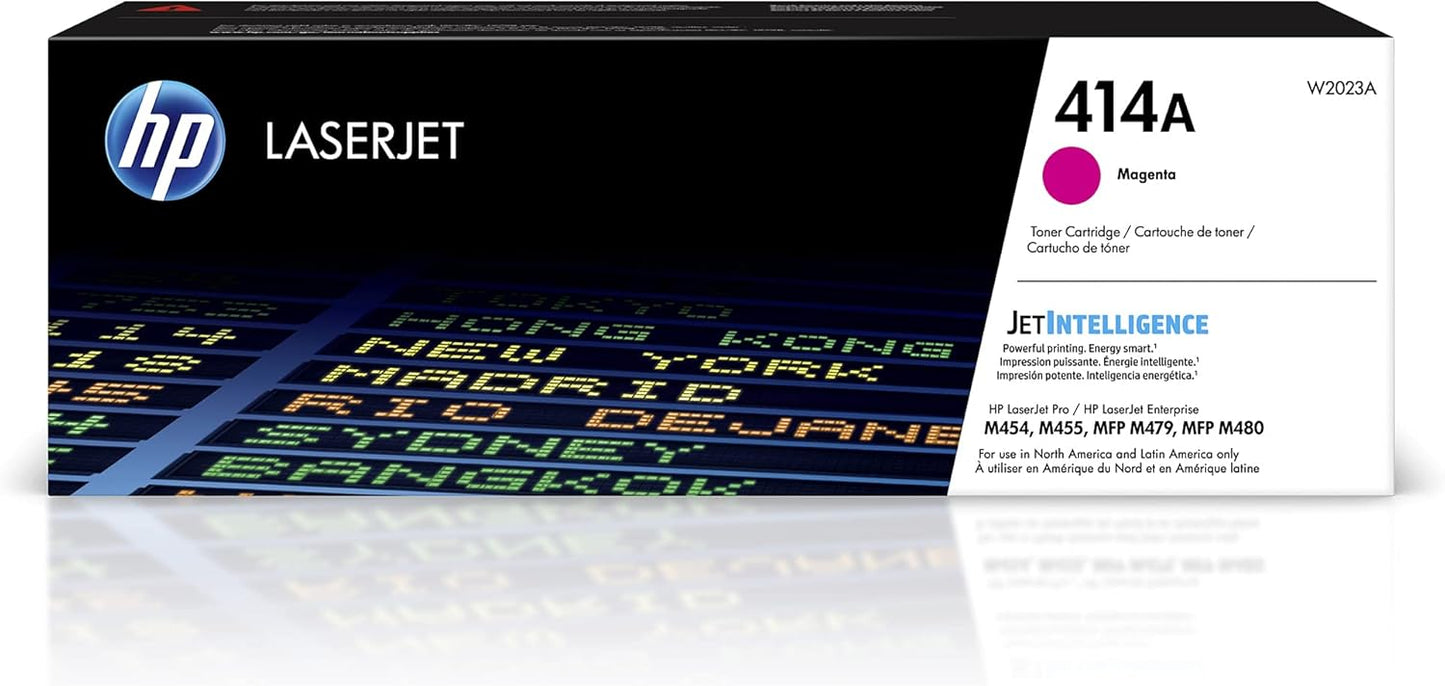 HP W2023A 414A Magenta LaserJet Toner Cartridge