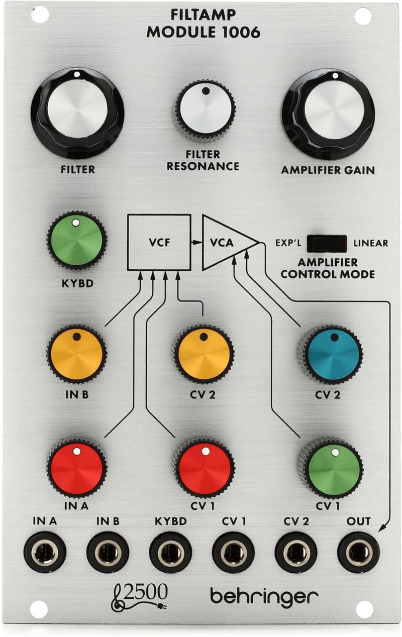 Behringer 1006 Filtamp Eurorack VCF/VCA Module — main product image