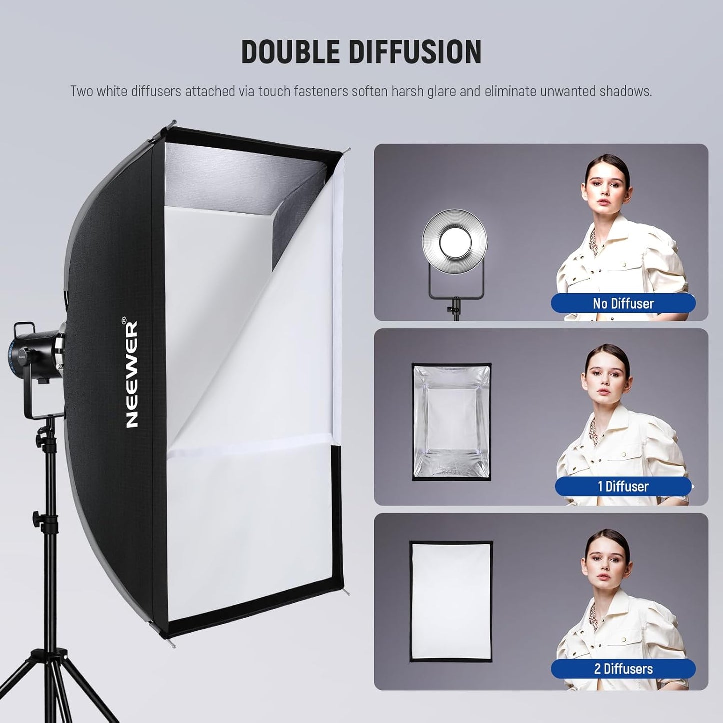 Neewer NS16S 24"x35" Quick Setup Bowens Mount Softbox