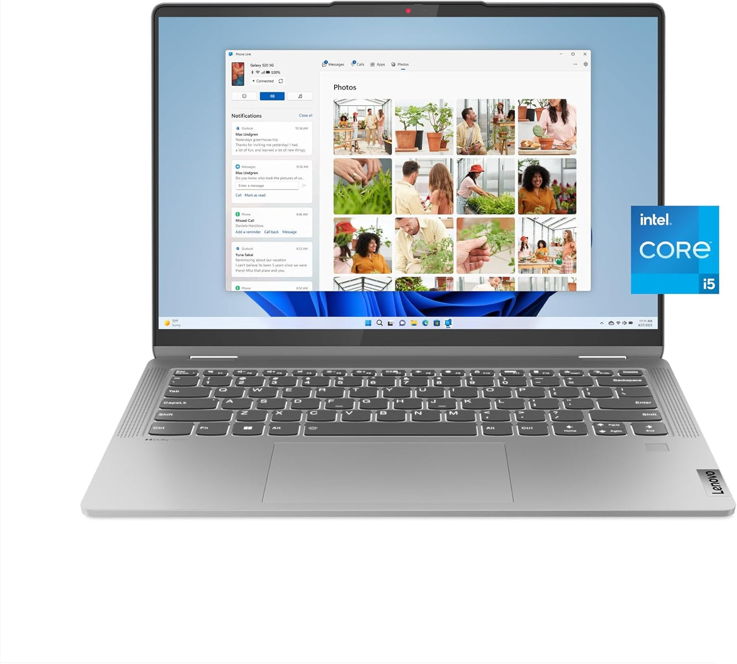 Lenovo 82Y0000FUS IdeaPad Flex 5i 14" 2-in-1 Laptop, i5, 8GB, 256GB