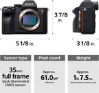 Sony ILCE7RM4/B ?7R IV 61MP Full-Frame Mirrorless Camera (Renewed)