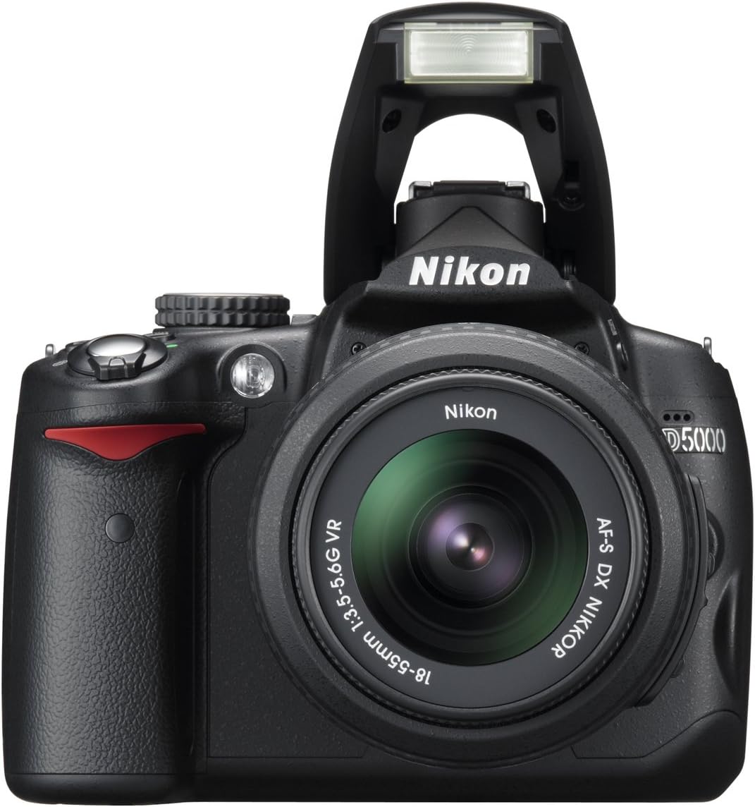 Nikon D5000 12.3MP Digital SLR Camera with 18-55mm Lens