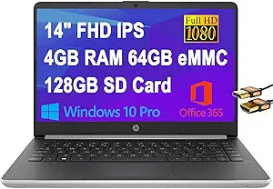 HP Notebook 14 Pentium N5000 FHD Laptop