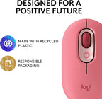 Logitech POP Mouse Heartbreaker Rose Wireless Emoji
