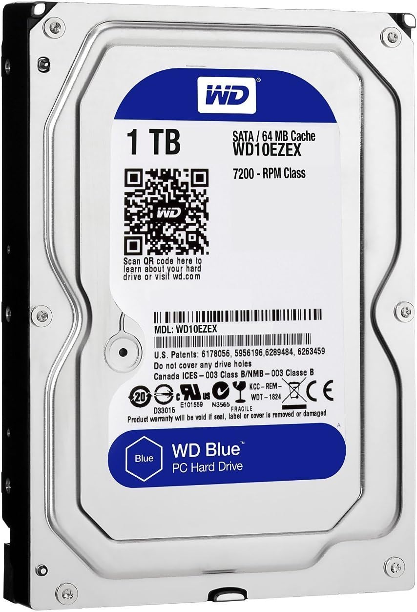 Western Digital WD10EZRZ 1TB Blue Desktop Hard Drive