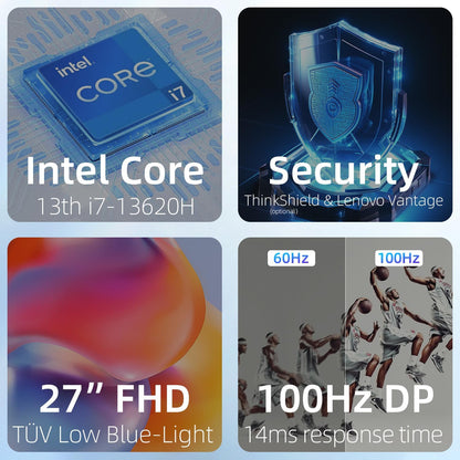 Lenovo 12SA ThinkCentre Neo 50a 27" i7 All-in-One Desktop