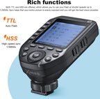Godox XProII-S TTL Wireless Flash Trigger for Sony