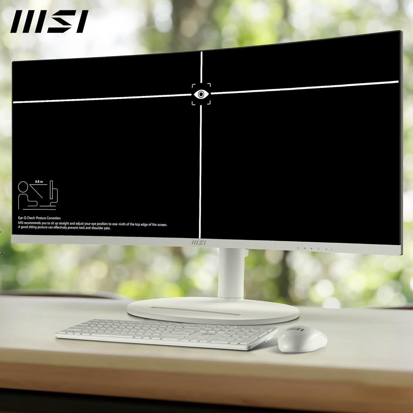 MSI Modern MD342CQPW 34in UWQHD 120Hz Curved Monitor