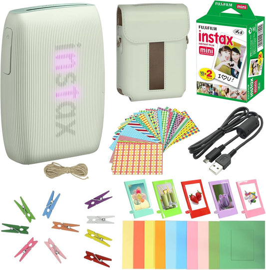 Fujifilm Mini Link 3 Smartphone Printer Bundle