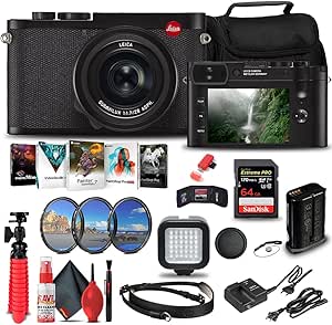 Leica Q2 Digital Camera Bundle 64GB Accessory Kit