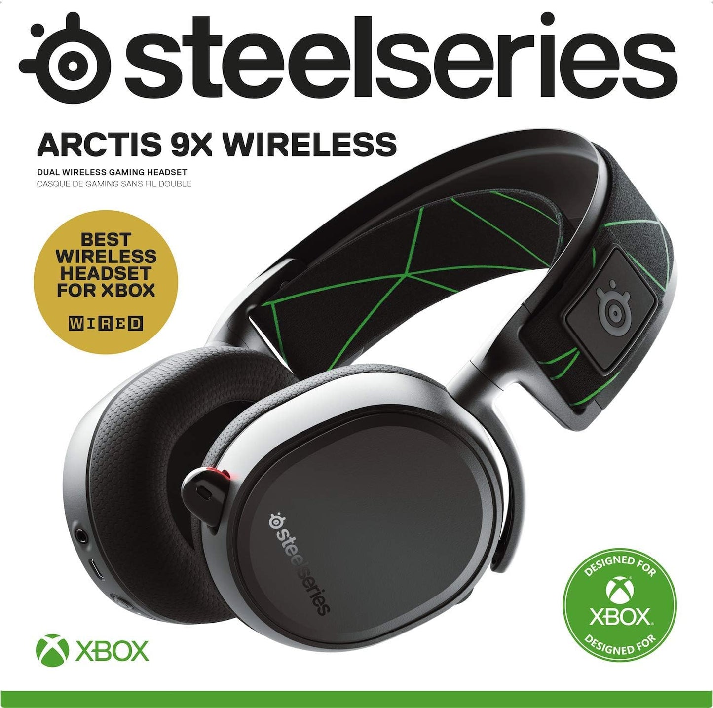 SteelSeries Arctis 9X Wireless Gaming Headset - Xbox Compatible