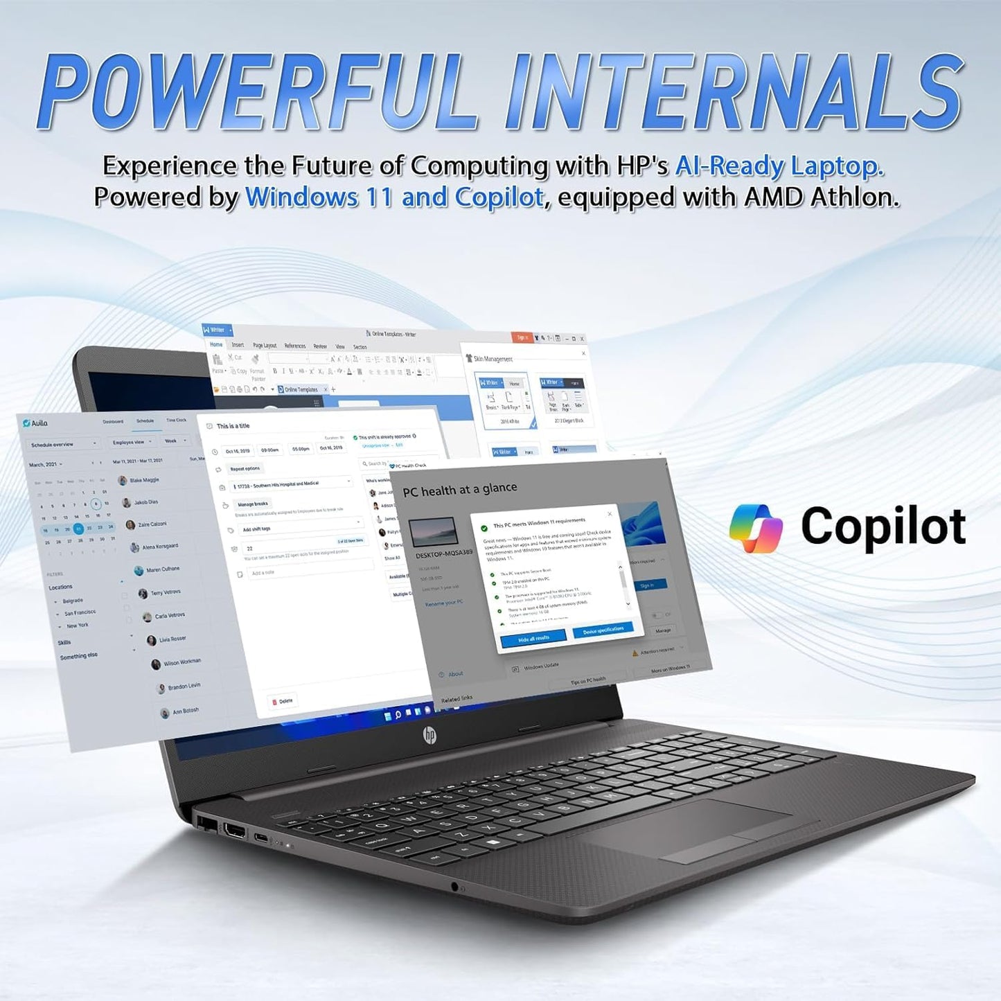 HP Essiential 15.6 FHD Laptop 64GB RAM 1.5TB Storage