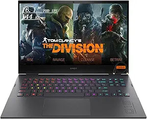 HP 15-EN0013DX OMEN 16.1" Gaming Laptop, Ryzen 7 6800H, RX 6650M, 16GB, 1TB SSD