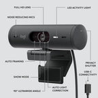 Logitech 960-001522 Brio 505 Full HD Webcam Auto-Framing