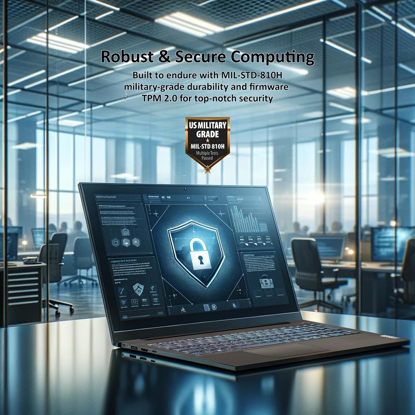 Lenovo V15 Ryzen 5 Business Laptop with WOWPC Bundle