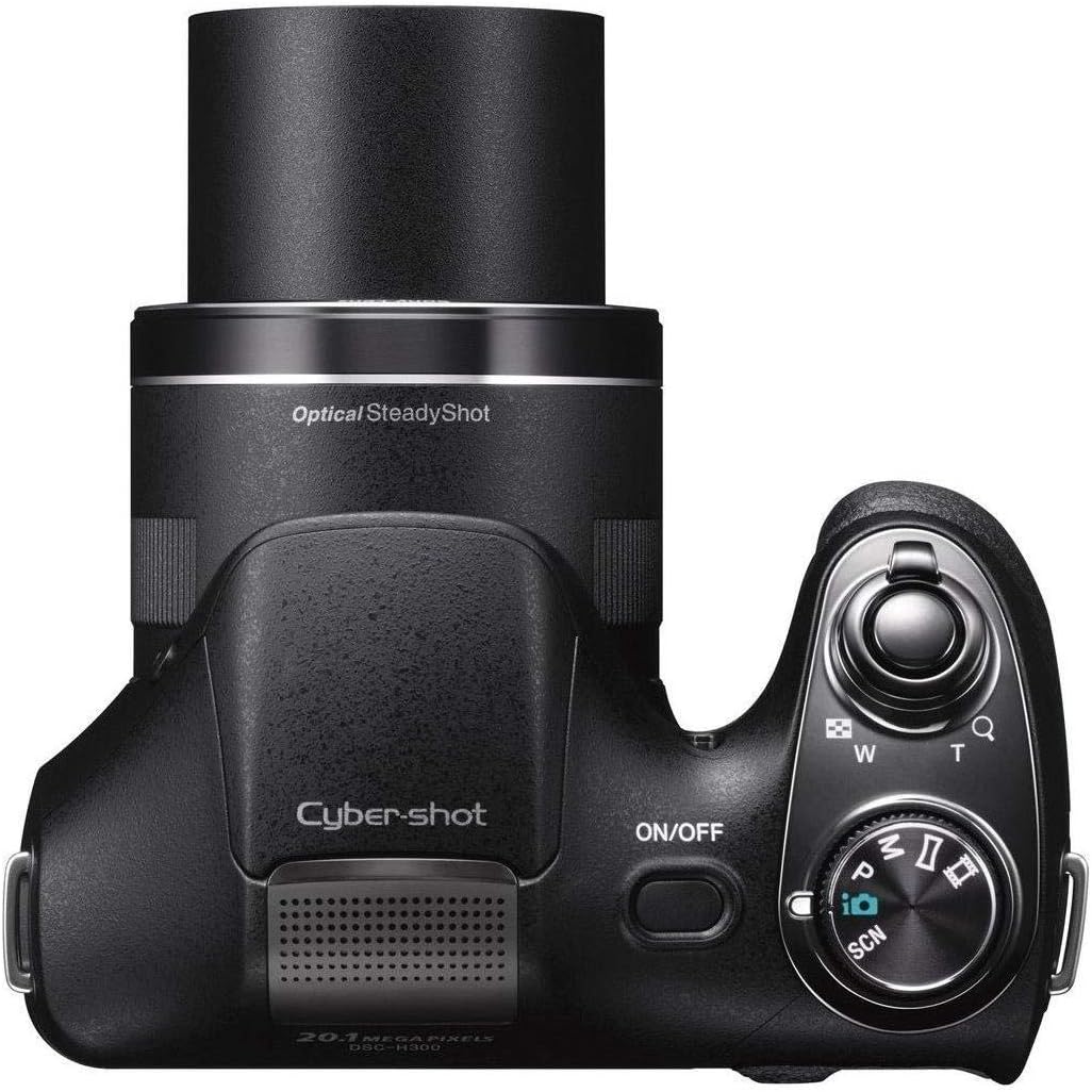 Sony DSCH300/B Cyber-shot 20.1MP Digital Camera (Black)