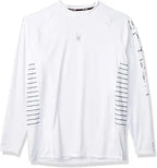 Spyder Solid Side Stripe Long Sleeve Men's Rashguard