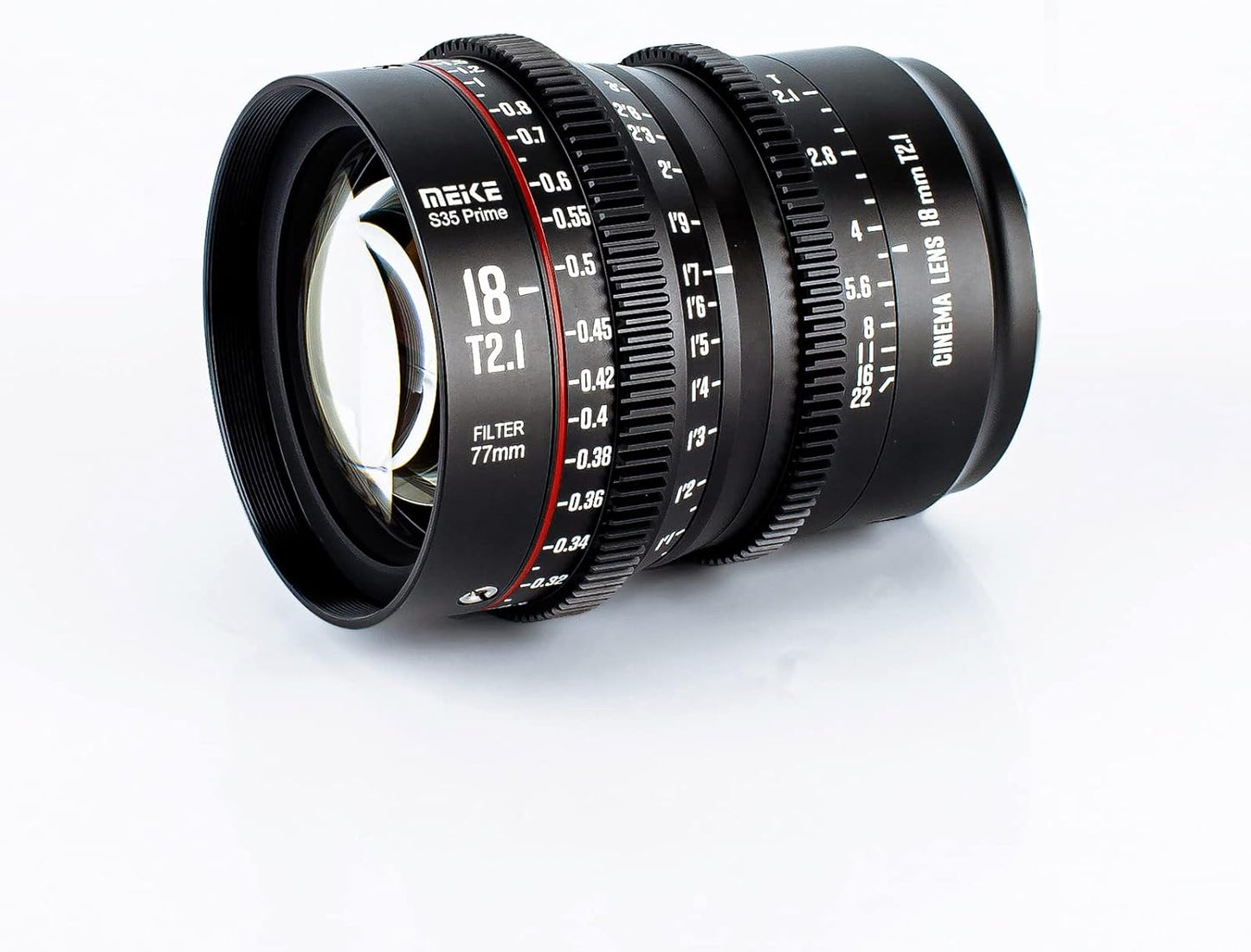 Meike 18mm T2.1 S35 Wide Angle Cinema Lens EF Mount