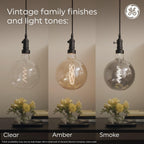 GE 36488 Vintage Style LED Light Bulb - 25W Amber