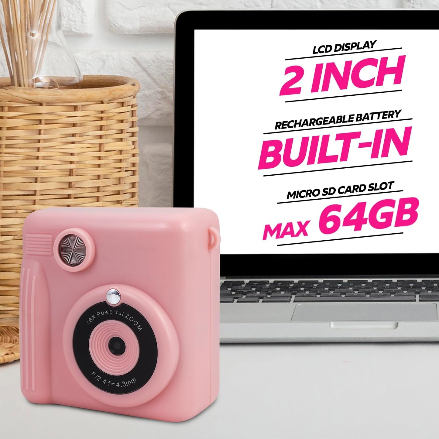 Magnavox MCC9063 Kids Instant Print Camera