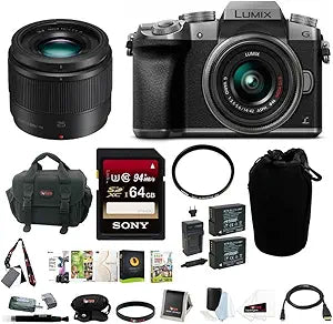 Panasonic RX100M 3 Lumix DMC-G7 Mirrorless Camera Bundle — main product image