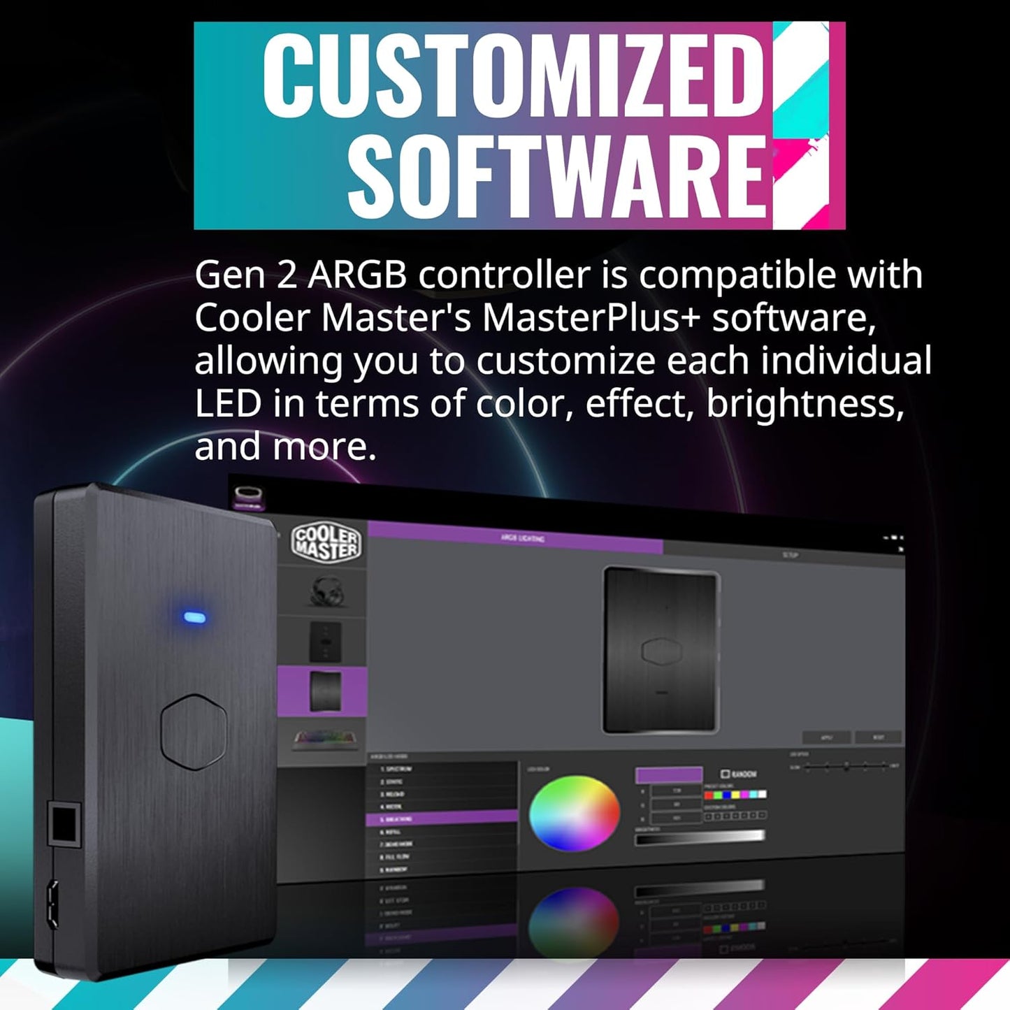 Cooler Master MLY-D36M-A23PZ PL360 FLUX AIO CPU Cooler