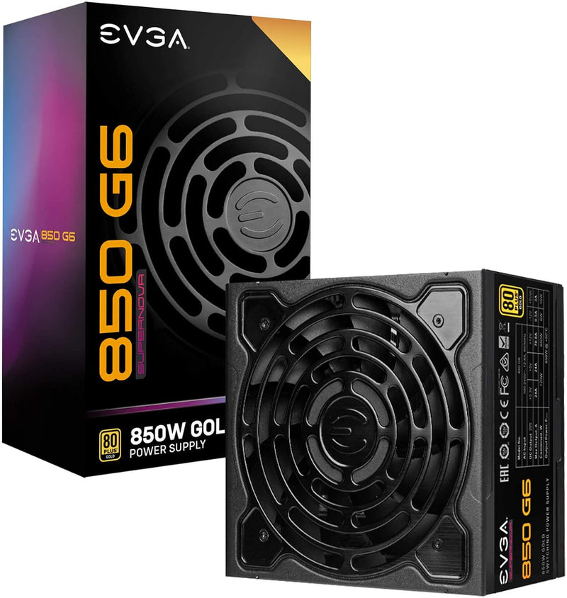 EVGA 220-G6-0850-X1 850W G6 Power Supply — main product image