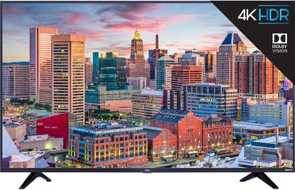 TCL 49S517 49-Inch 4K Ultra HD Roku Smart LED TV