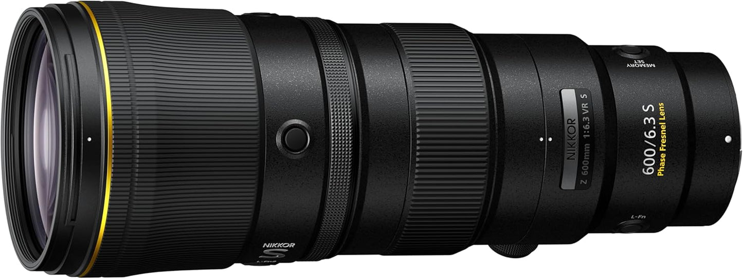 Nikon 20122 NIKKOR Z 600mm f/6.3 VR S Lens