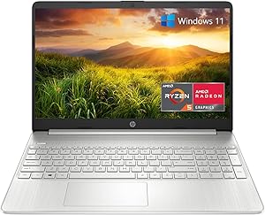 HP 15 AMD Ryzen 5 5500U 32GB RAM 1TB SSD Laptop — main product image