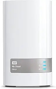 Western Digital WDBWVZ0040JWT-NESN 4TB My Cloud Mirror NAS — main product image